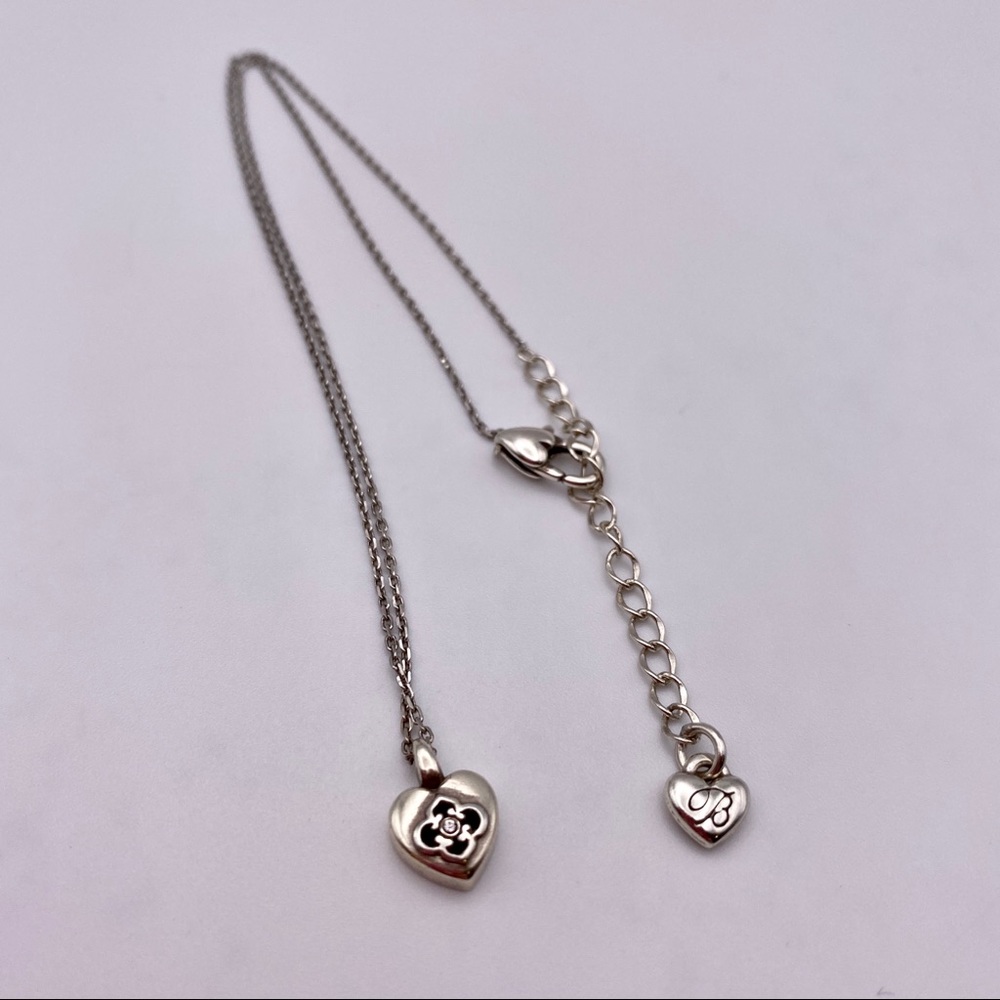 Brighton Swarovski Crystal Mother's Love Pendant Heart Necklace